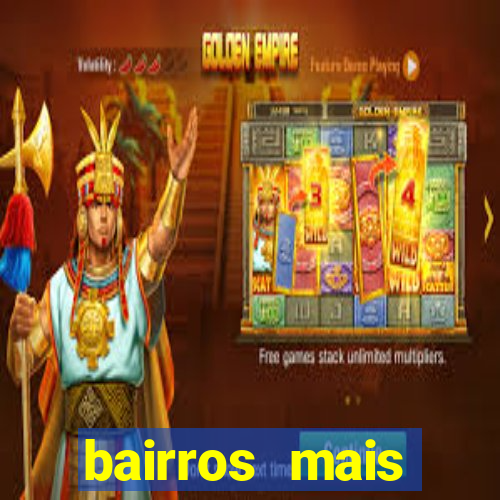 bairros mais perigosos de bh